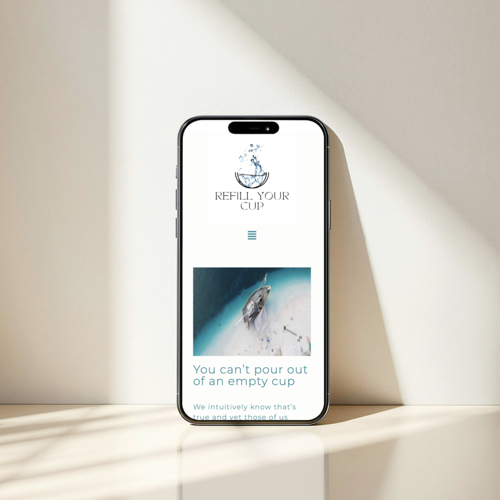 Refill Your Cup Mobile View